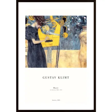Klimt Music Poster: Konstens Sublime Utryck