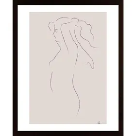 Woman Sketch Poster