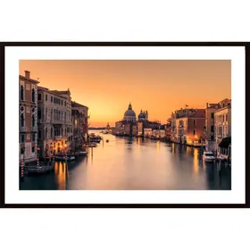 Dawn On Venice Poster