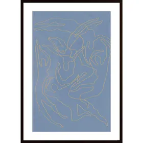 Blue Swimmers Poster