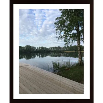 Early Morning By The Lake Collection 3 Poster: Konst som Väckar Sinnena
