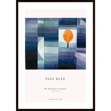 Paul Klee - Harbinger of Autumn Poster: En hyllning till modernismens mästare