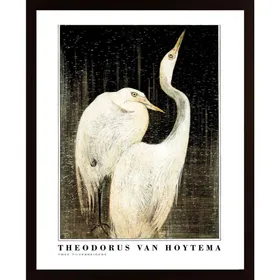Hoytema - Two Cranes Poster