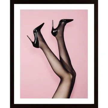 Kick Up Your Heels #02 Poster: Eleganta Konturer och Glimrande Detaljer