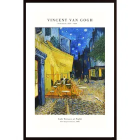 Cafe Terrace Poster