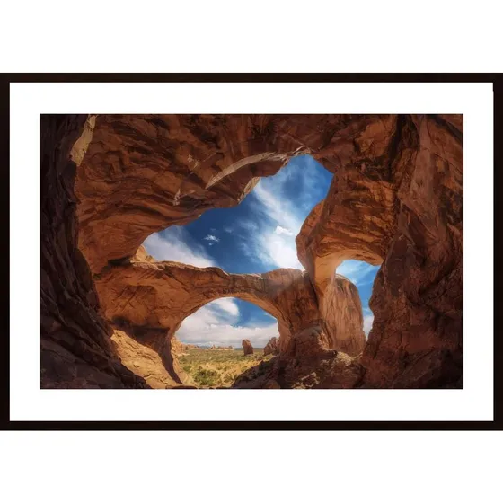 Double Arch Poster