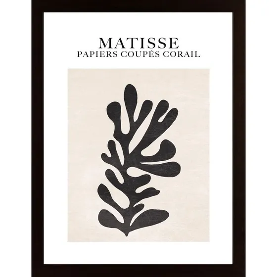 Matisse -Corail Poster