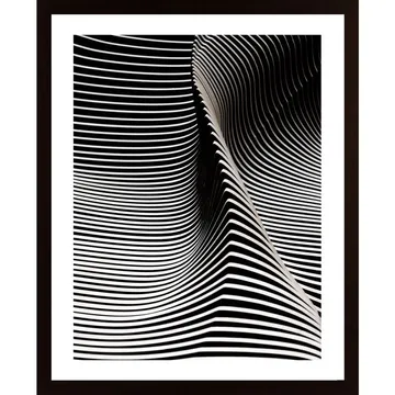 Wave 2 Poster: Modern Konst med Stilrena Linjer