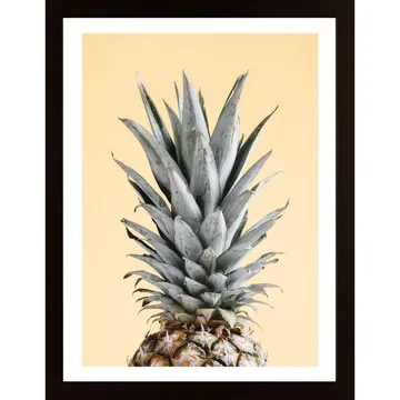 Pineapple Yellow 04 Poster: Botanisk Design för ett Solkysst Hem