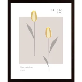 Tulips Studio Bac Poster