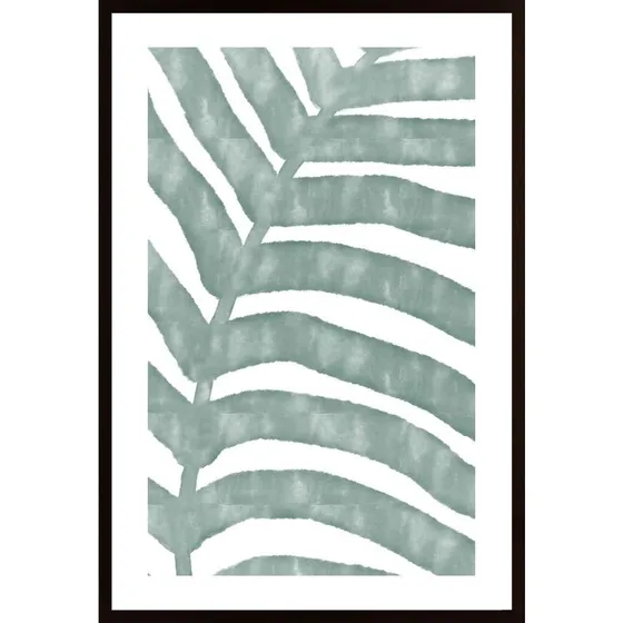 Palm Stripes Poster