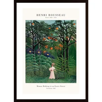 Exotic Forest Poster: En Konstnärlig Oas