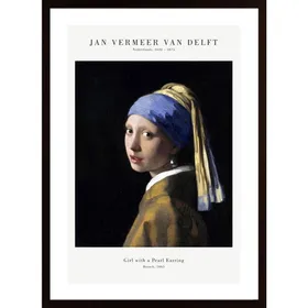 Pearl Earring Poster