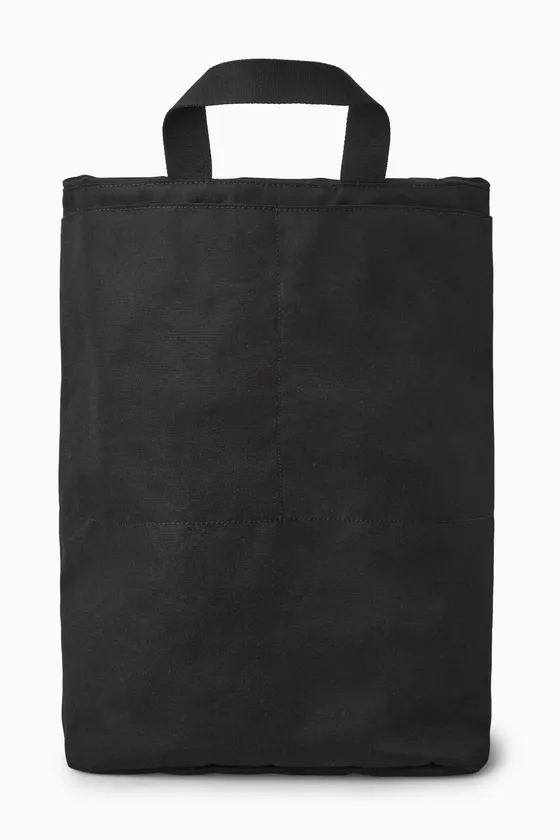 Cos Drawstring Backpack Black, Ryggsäckar i storlek Onesize och färg Svart