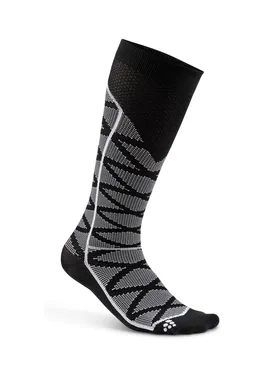 Craft Compression Pattern Sock, Sportstrumpor i storlek 34/36 och färg Vit