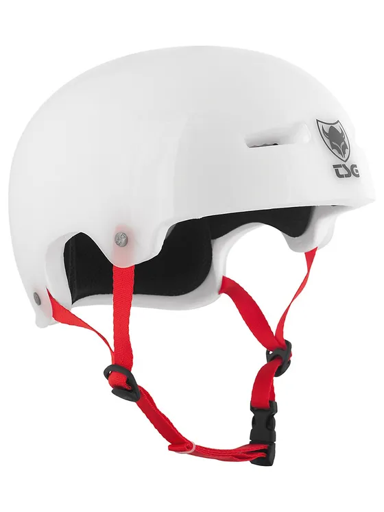 TSG Evolution Special Makeup Clear White Helmet clear white (white EPS)