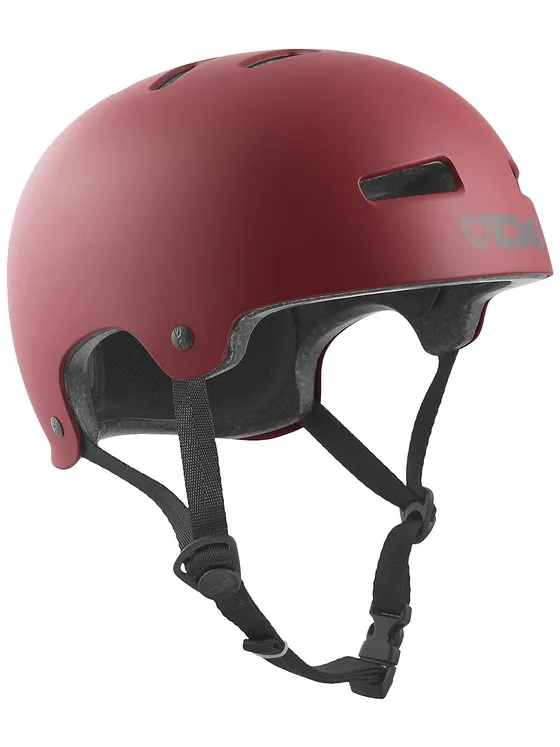 TSG Evolution Solid Colors Helmet satin oxblood
