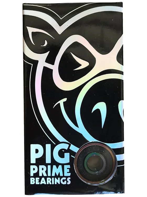 Pig Wheels Prime Bearings black