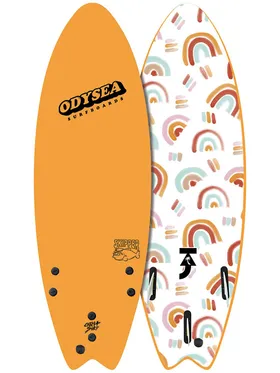 Catch Surf Odysea Skipper Taj Burrow 5'6 Softtop Surfboard pilsner