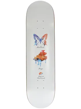Magenta Butterfly 8.125" Hugo Maillard Skateboard Deck uni
