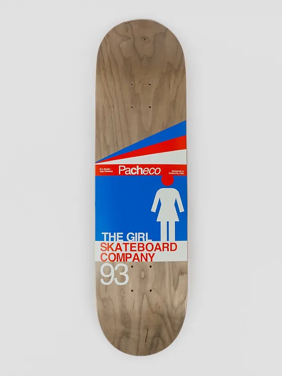 Girl Pacheco Intl OG 8.375" Skateboard Deck uni