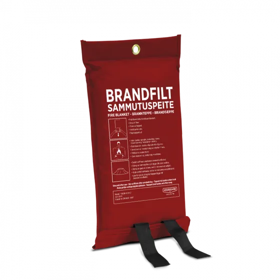 Brandfilt Standard Housegard - BRANDFILT 120X120 CM, RÖD