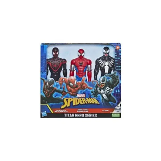 Spider-Man Titan Hero 30 cm Collection 3-Pack