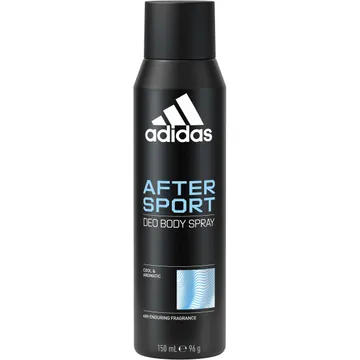Adidas After Sport Deo Body Spray 150 ml | Upptäckande Doft, Friskhet & Skydd