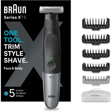 Trimma & styla med Braun Series X Beard Trimmer & Body Shaver