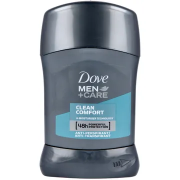 Dove Men Clean Comfort Deo Stick 50 ml | Effektivt skydd i 48 timmar