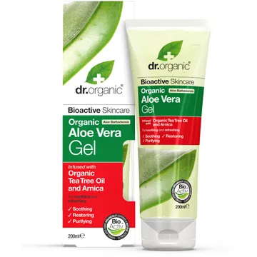 Dr. Organic Aloe Vera Skin Gel, lugnande och antiseptisk