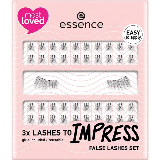 essence 3X Lashes To Impress False Lashes Set