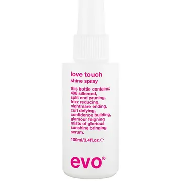 Evo Love Touch Shine Spray 100 ml: Glans & Skydd mot Luftfuktighet