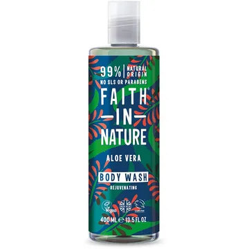 Faith in Nature Aloe Vera Bodywash 400 ml: Skonande Rengöring Med Citrusfräschör