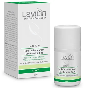 Lavilin Roll-on Deodorant 72 h Sport Probiotic 80 ml: Ett Bakteriellt Sköld Mot Lukt