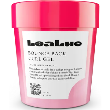 LeaLuo Bounce Back Curl Gel 270 ml u2013 Få Dina Lockar Styrka, Definition Och Glans
