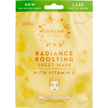 Lumene Radiance Boosting Sheet Mask 1 pcs | Boosta din hud