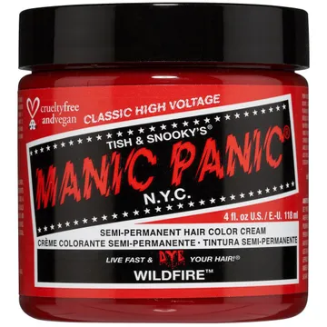 Manic Panic Semi-Permanent Hårfärgkräm Wildfire - Effektiv Hårfärgning