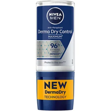 NIVEA For Men Derma Dry Maximum Protection Roll-On 50 ml: Skydd mot svett utan irritation