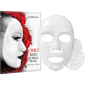 OMG! Double Dare Red Bubble Mask: Rensar huden på djupet