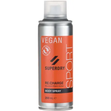 Känn dig laddad med Superdry RE:CHARGE Body Spray 200 ml!