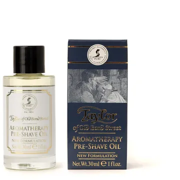 Taylor of Old Bond Street Aromatherapy Pre-Shave Oil - Perfekt för Känslig Hud