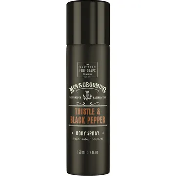 The Scottish Fine Soaps Thistle & Black Pepper Body Spray 150 ml: En sofistikerad maskulin doft