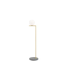 IC F1 Outdoor Brass (Grey Lava Marble) - Flos