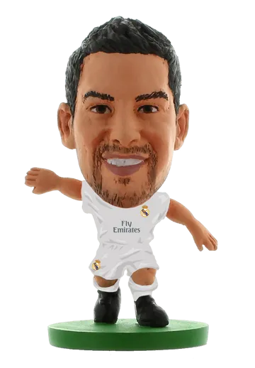 Soccerstarz Real Madrid Isco Hemmatröja Figur | Officiella Samlarobjekt