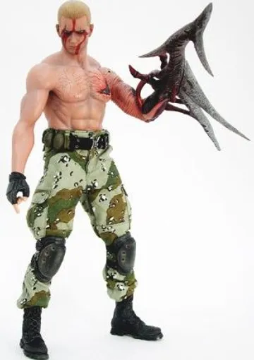 Resident Evil Jack Krauser Actionfigur: Ett levande porträtt av den karismatiska skurken