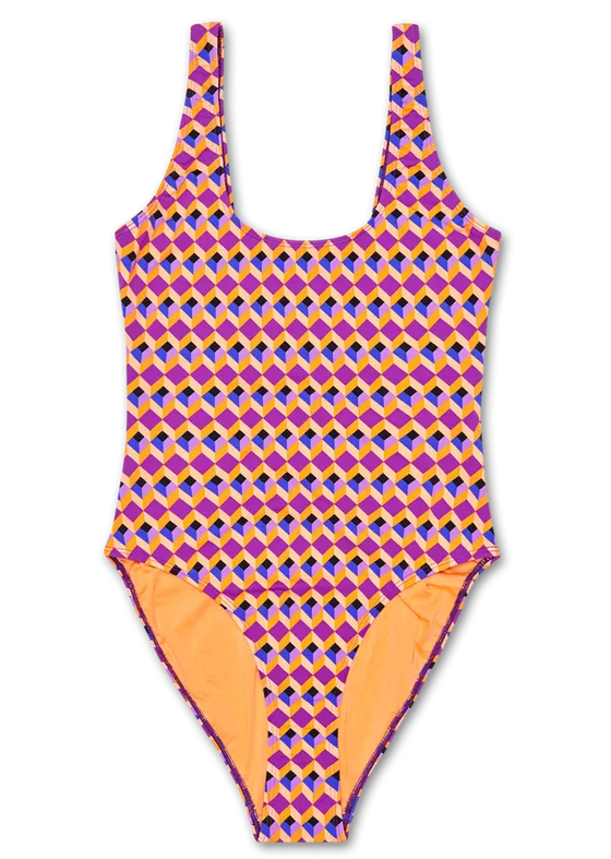 Optic Square Swimsuit