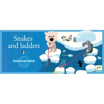 Djeco Snakes And Ladders: Klassiskt Spel i Nytt Format