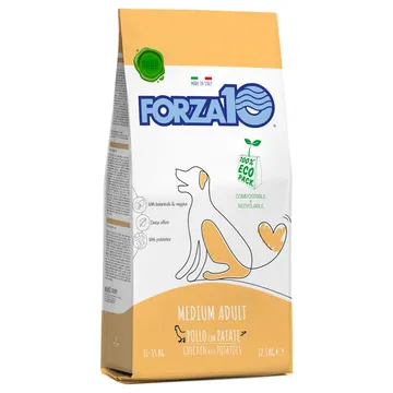 Forza 10 Maintenance Medium Kyckling & potatis - 12,5 kg: Ett helfoder som uppfyller de strikta foderkrav hos hundar av medelstora raser