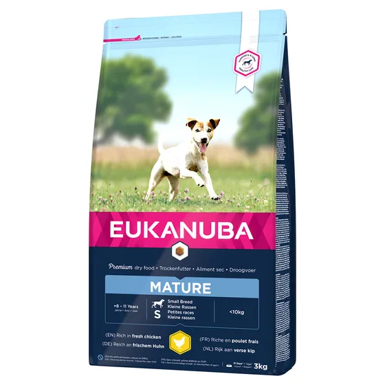 Eukanuba Mature Dog Small Breed Chicken - 3 kg